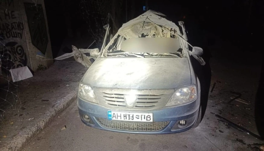 Краматорська міська рада повідомила про вечірній удар дроном по автівці